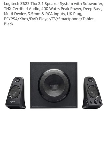 Thx logitech z623 200 w - z623,