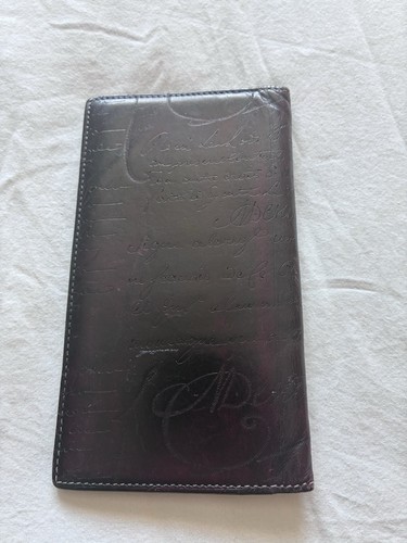 Berluti burgundy long wallet - long,