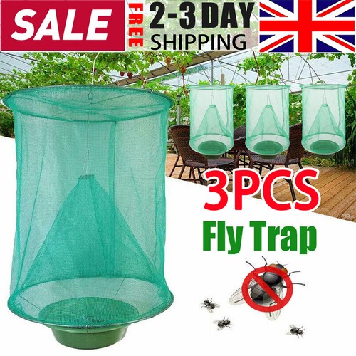3pcs ranch fly trap reusable - 3pcs,