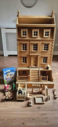 Kids wooden play house - kids,