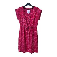 Mantaray all over geometric print red dress. Size UK12