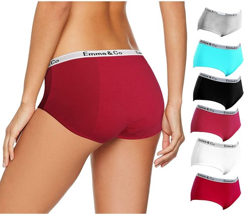6pk period pants - 6pk, knickers