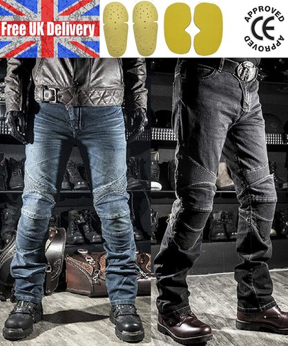 Mens fitted motorcycle - mens, jeans