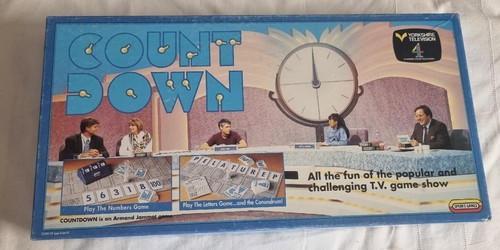 Vintage countdown board game - countdown,