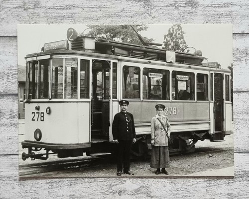 Postcard stuttgart railcar - stuttgart,