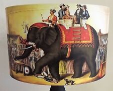 Circus Lampshade,No1,Victorian,Elephant, Giraffe,Vintage, Shabby chic, Free Gift