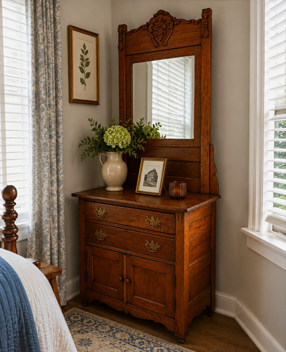 Antique quarter sawn - antique, oak