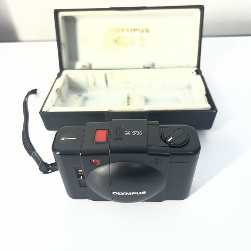 Olympus xa2 black compact - olympus,
