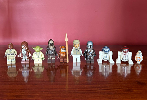 Lego star wars minifigure lot - lego,
