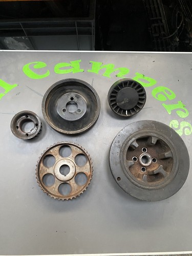 Petrol engine pulley - engine,