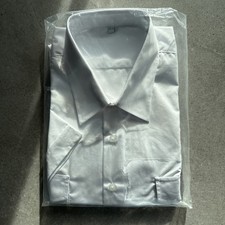 Mens Shirt Short Sleeve Pilot Police Security Guard Doorman Workwear Uniform