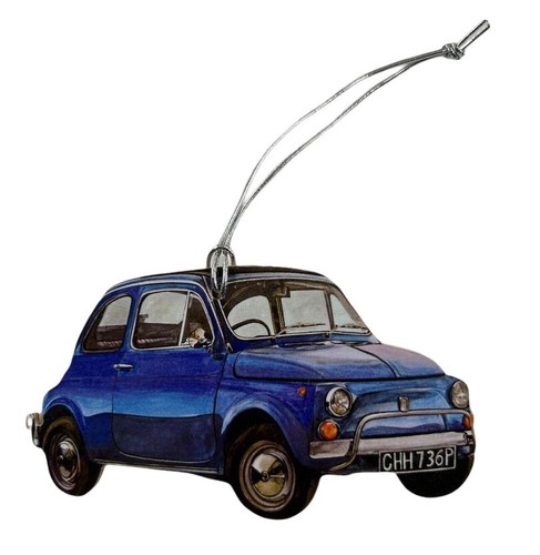 Hanging fiat 500 - hanging,