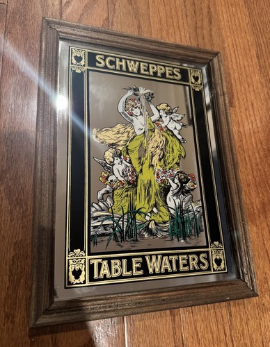 Vintage schweppes table water - schweppes,
