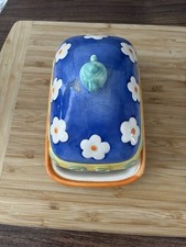 Vintage Butter Dish with Lid