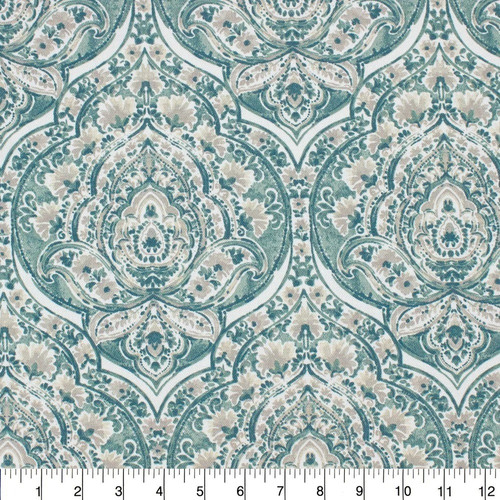 Damask teal better - damask,