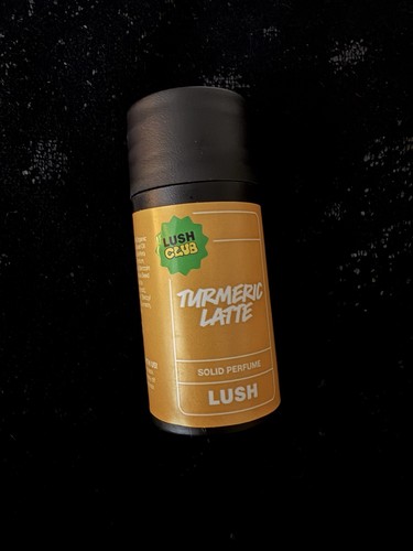 Lush solid turmeric latte - lush,