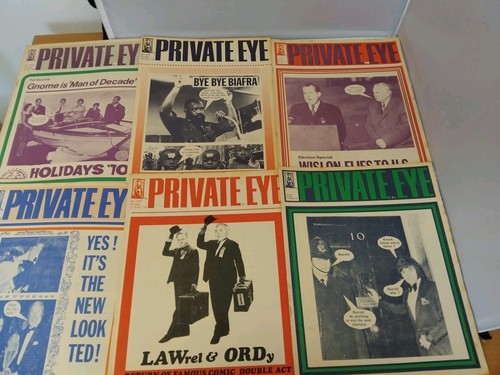 Private eye magazines 6 - x,
