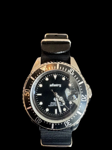 Infantry diver watch black - watch,