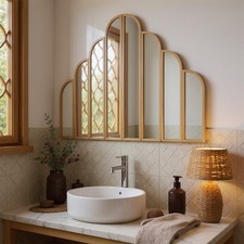 Large Metal Frame Mirror