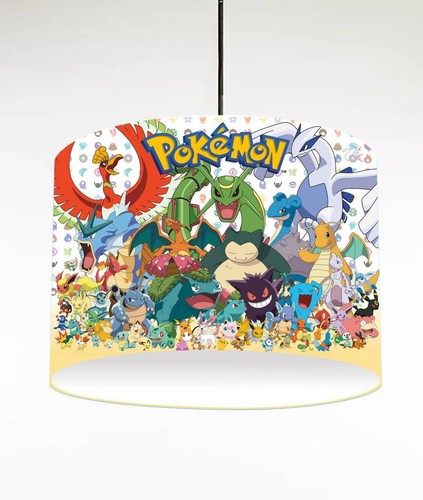 Pokemon ceiling drum light - pokemon,