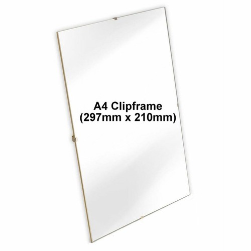 Clip photo frame - a4,