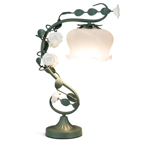 Vintage bedside table lamp - table,