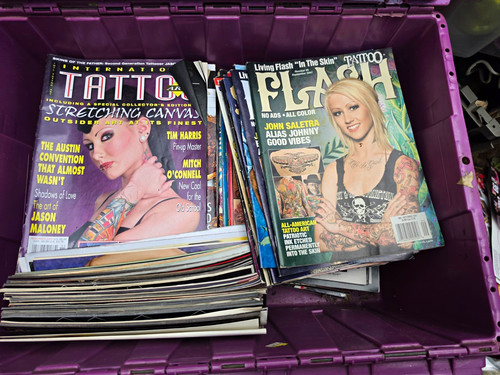 Tattoo magazine lot bundles - magazine,