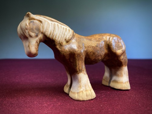 Tremar pottery shire horse - pottery,