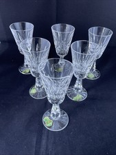 Waterford Crystal Sherry Glasses In The Kyemore Design Set Of 6 Boxed