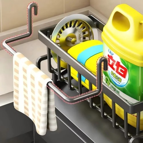 Kitchen sink sponge caddy - sink,