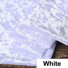 Crushed Velvet Fabric Material