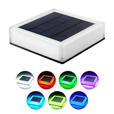 Solar Powered LED Deck Cap