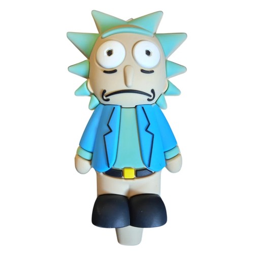 Rick morty style glass - morty, pipe