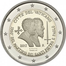 VATICAN 2 EURO 2017 "150th