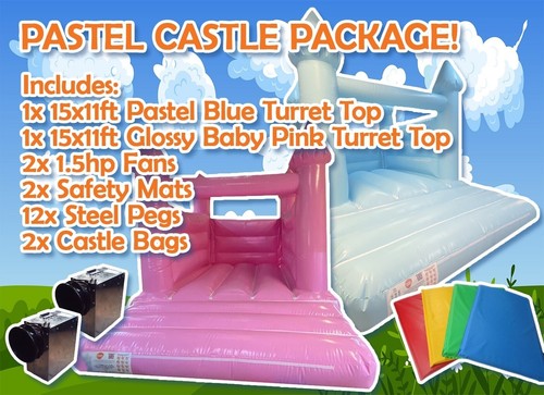 Bouncy castle starter package - castle,