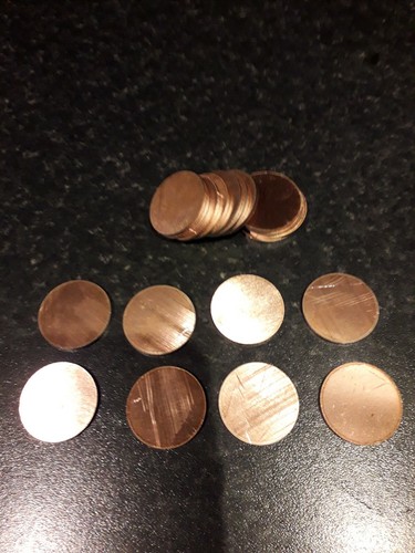 Pure copper disc sheet blanks - disc,