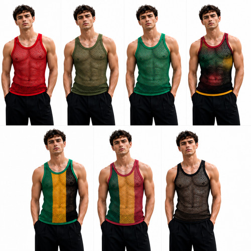Mens vest top original pendeen - vest,
