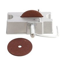 Universal Manual Piston Ring Filer with 120 Grit Carbide Wheel, Aluminium Build