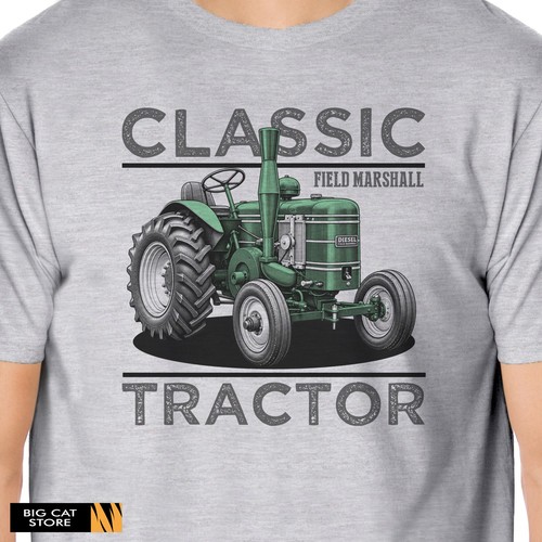 Tractorart classic field - -,