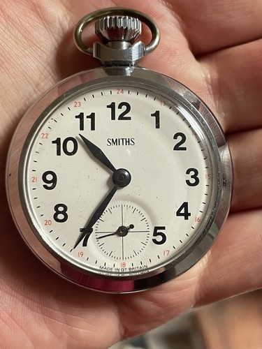 Vintage smiths pocket watch - vintage,