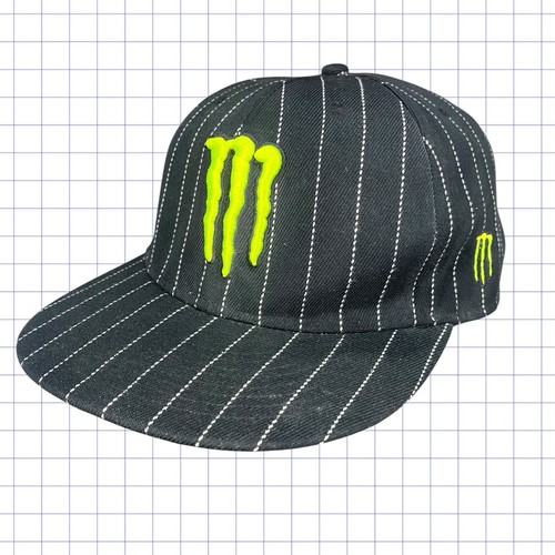 Monster energy striped cap - monster,