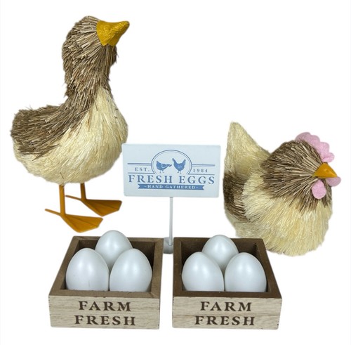 Sisal straw hen duck - sisal,