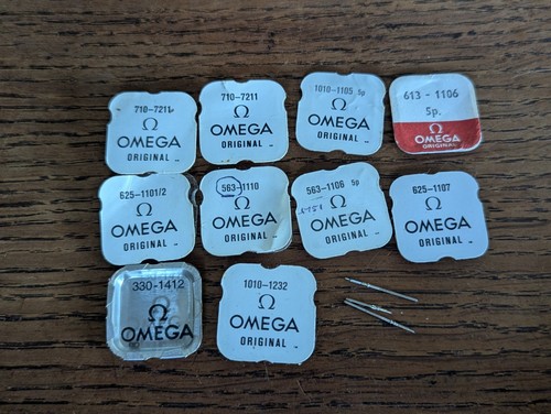 Omega watch parts mixed - omega,
