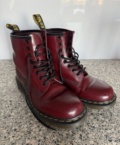 Martens cherry red - dr., boots