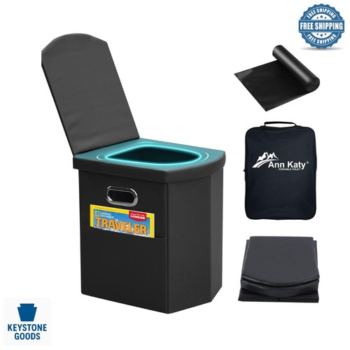 Portable folding toilet for - xl,