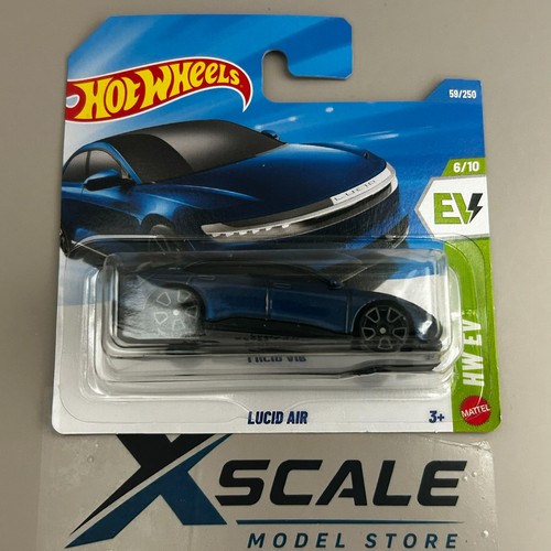 Hot wheels lucid air - hot, blue