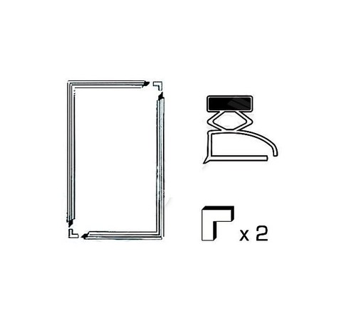 Universal refrigerator door - universal,