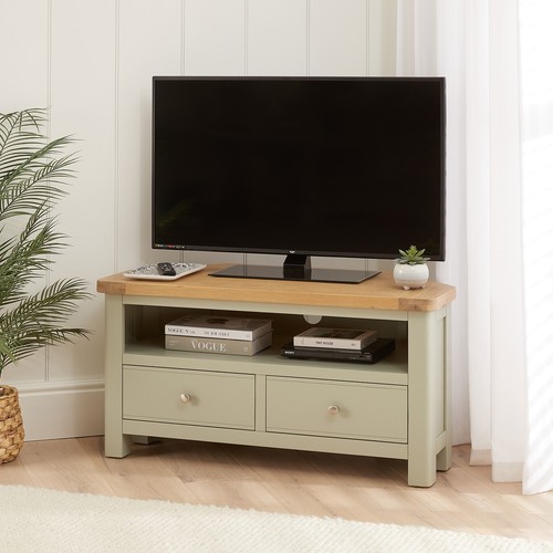 Corner unit marbury sage - tv,