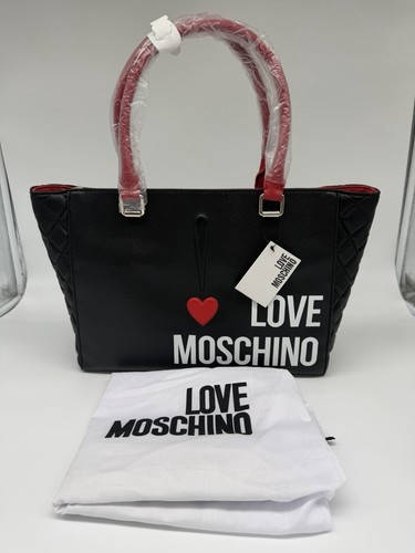 Love moschino large tote - moschino,