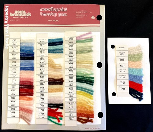 Brunswick yarns needlepoint - yarns,